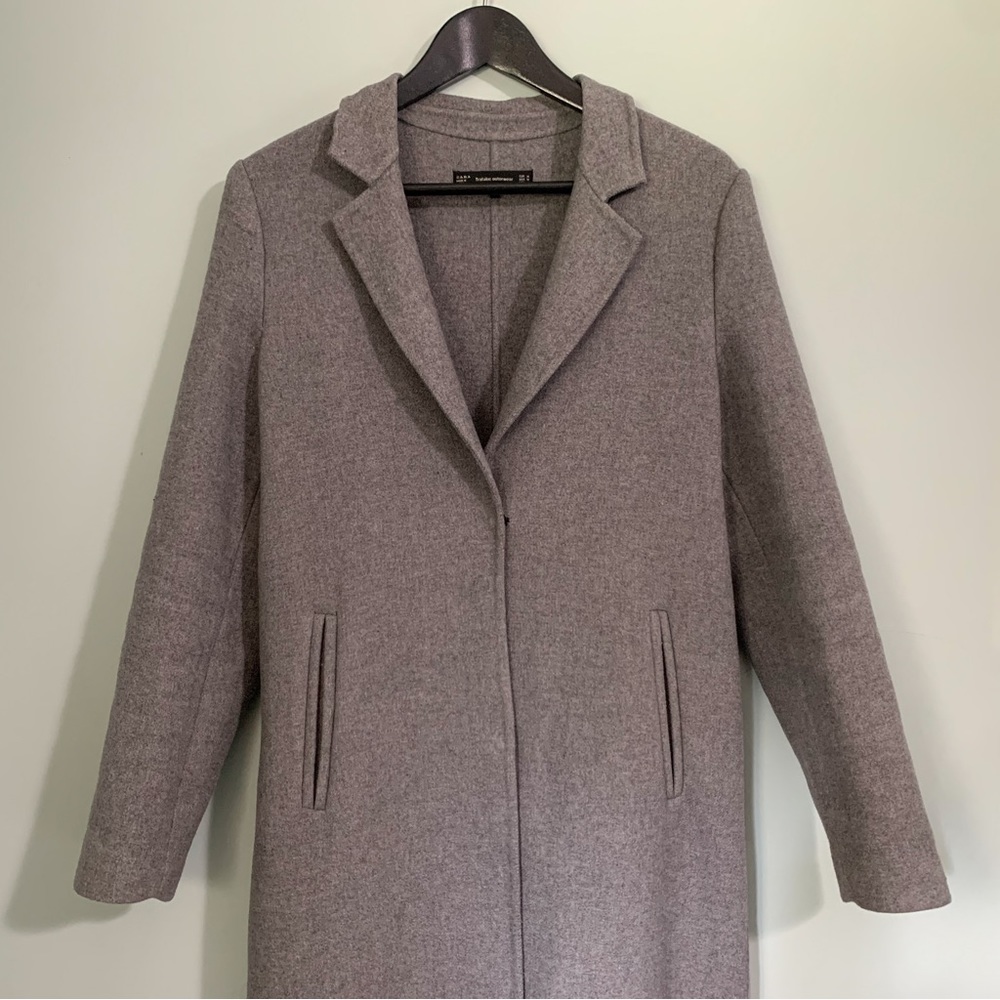 Zara Women's Taupe Trench Coat